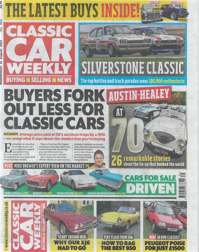 Classic Car Weekly Magazine Subscription
