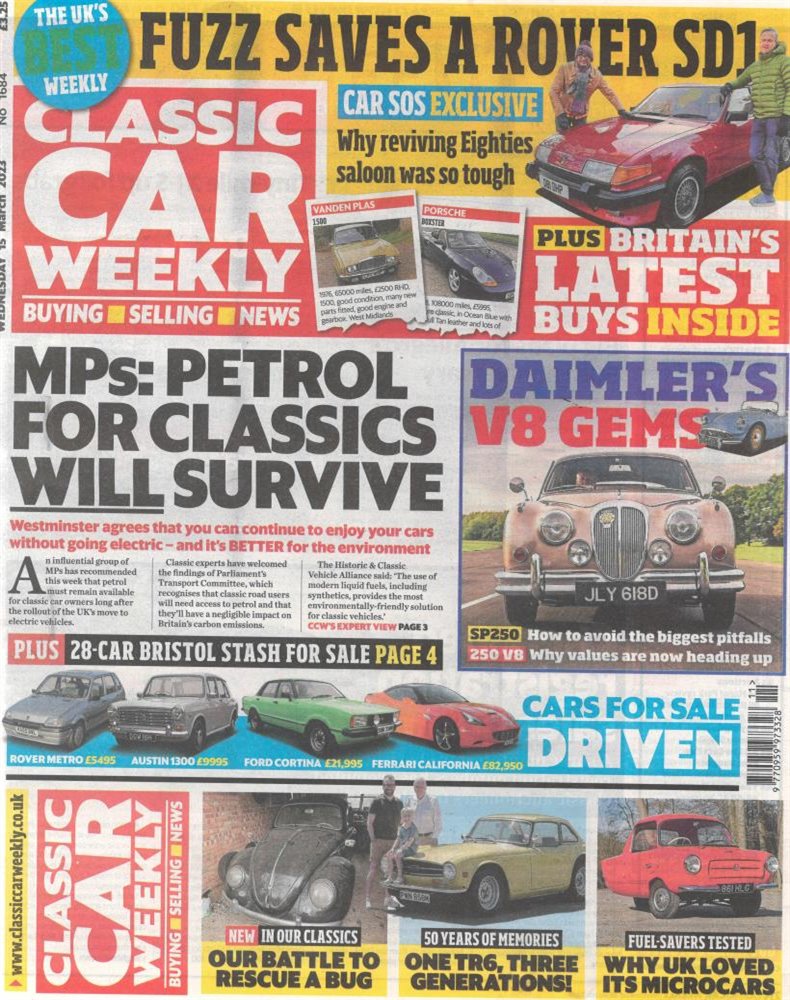 Classic Car Weekly Magazine Subscription