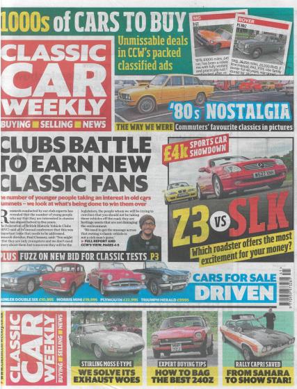 Classic Car Weekly magazine