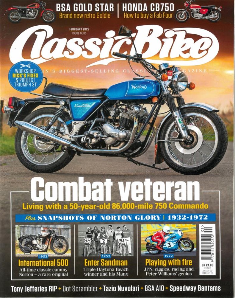 Classic Bike Magazine Issue FEB 22