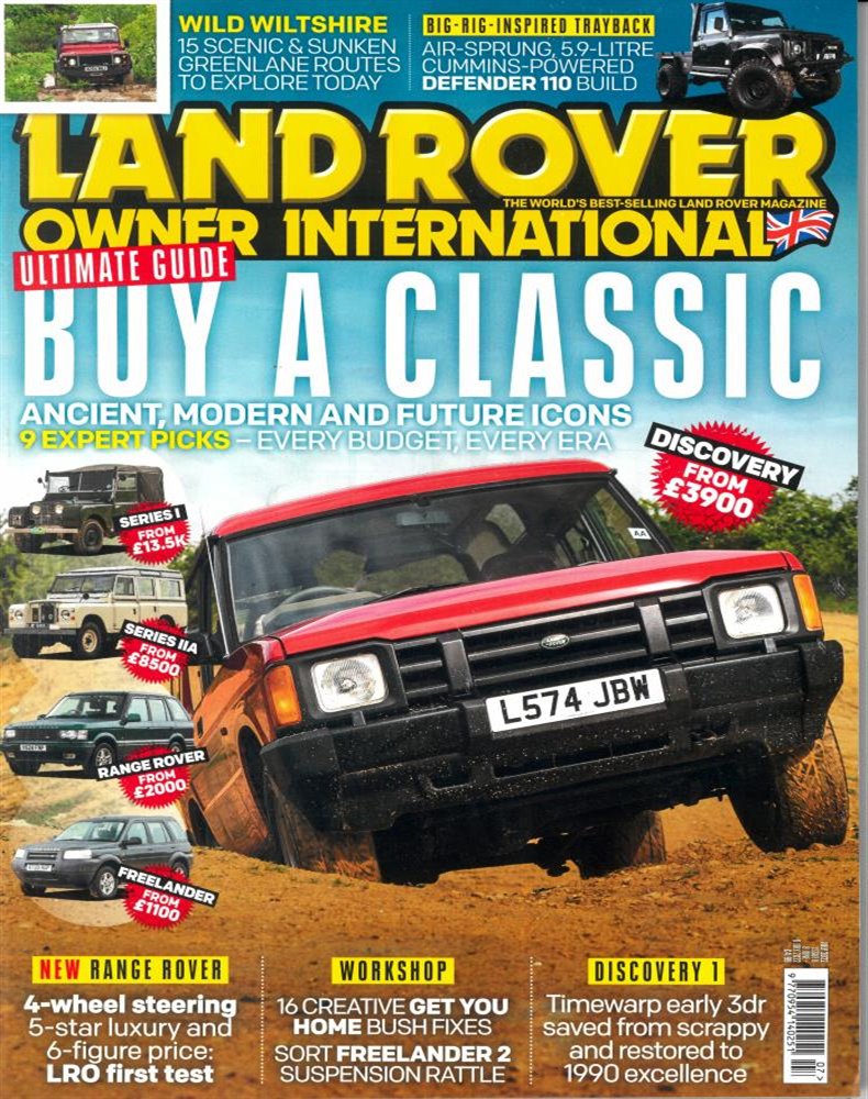 Land Rover Owner Magazine Issue JUL 22