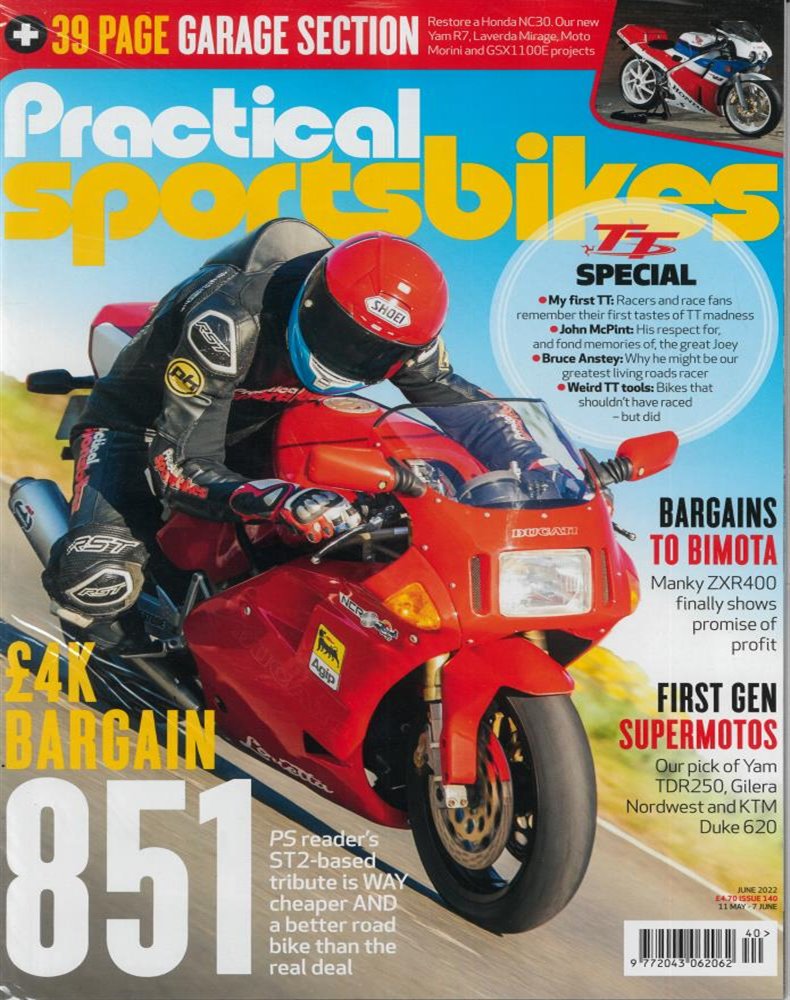 Practical Sportsbikes Magazine Issue JUN 22