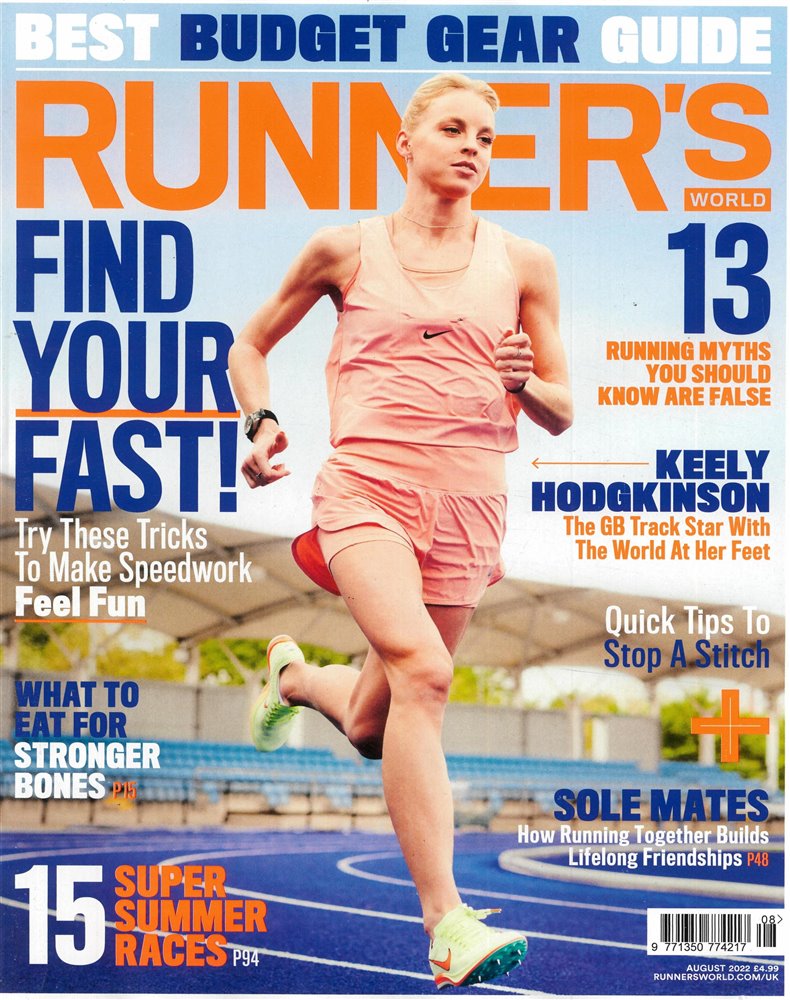 Runner's World Magazine Issue AUG 22