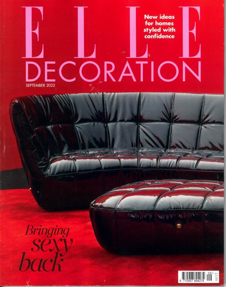 Elle Decoration Magazine Issue SEP 22