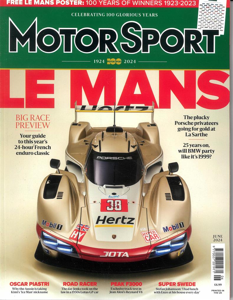 Motor Sport - JUN 24
