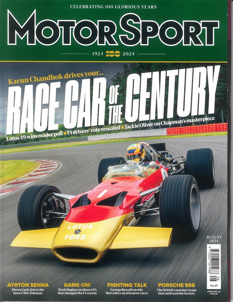 Motor Sport - AUG 24