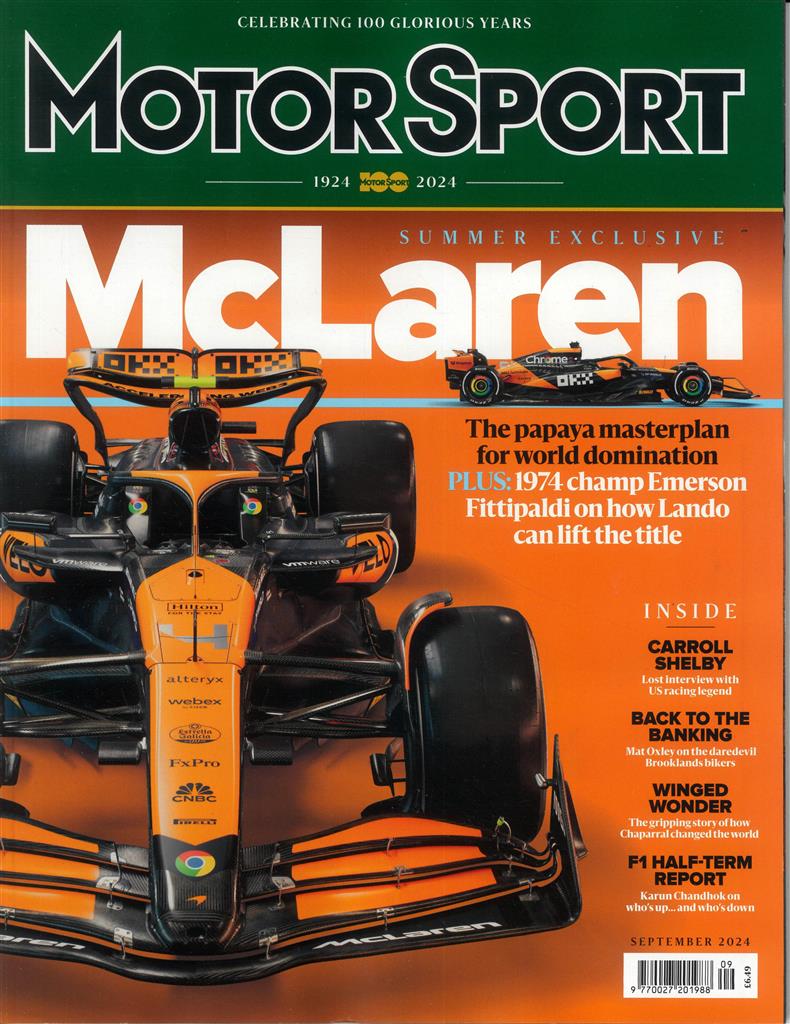 Motor Sport - SEP 24