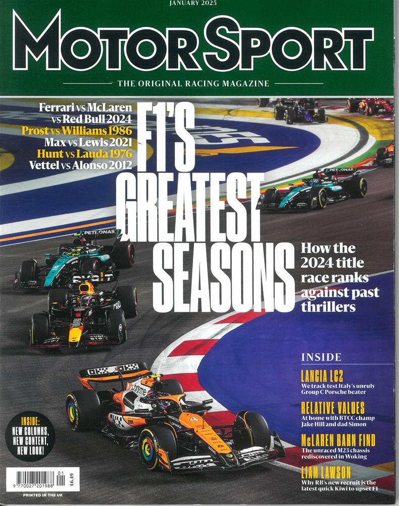 Motor Sport - JAN 25