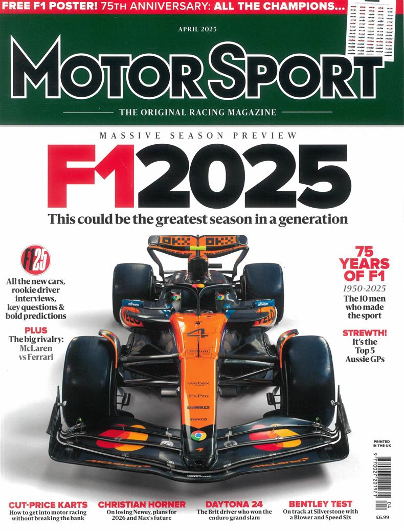 Motor Sport - APR 25