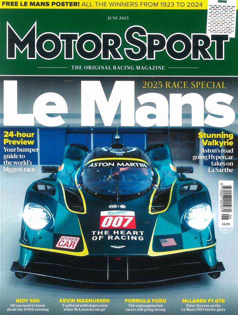 Motor Sport - JUN 25