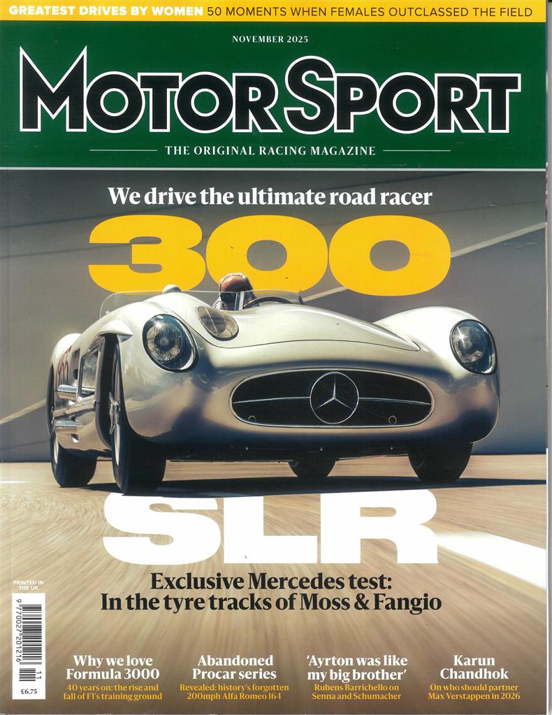 Motor Sport - NOV 25