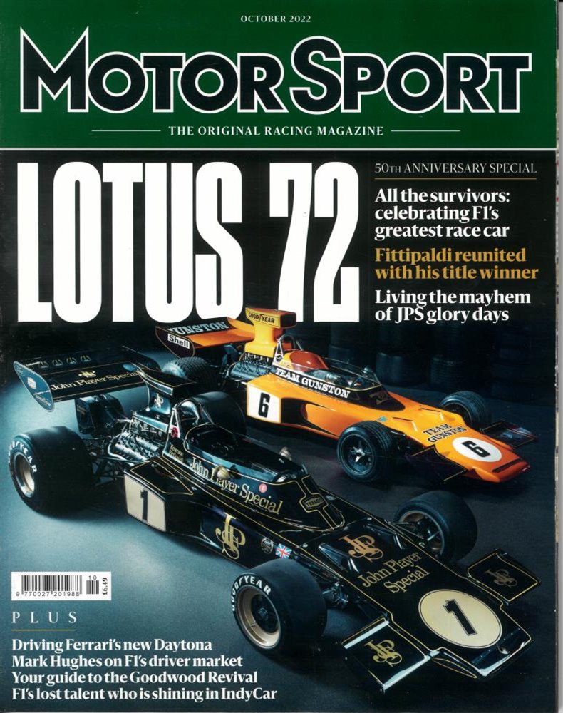 Motor Sport Magazine Subscription