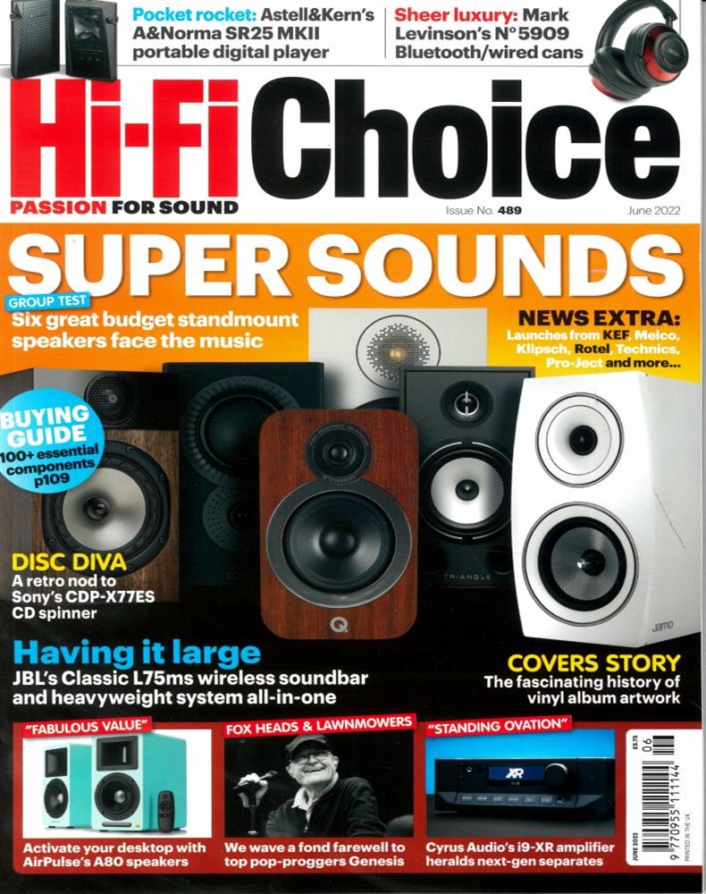 Hi-Fi Choice Magazine Issue JUN 22