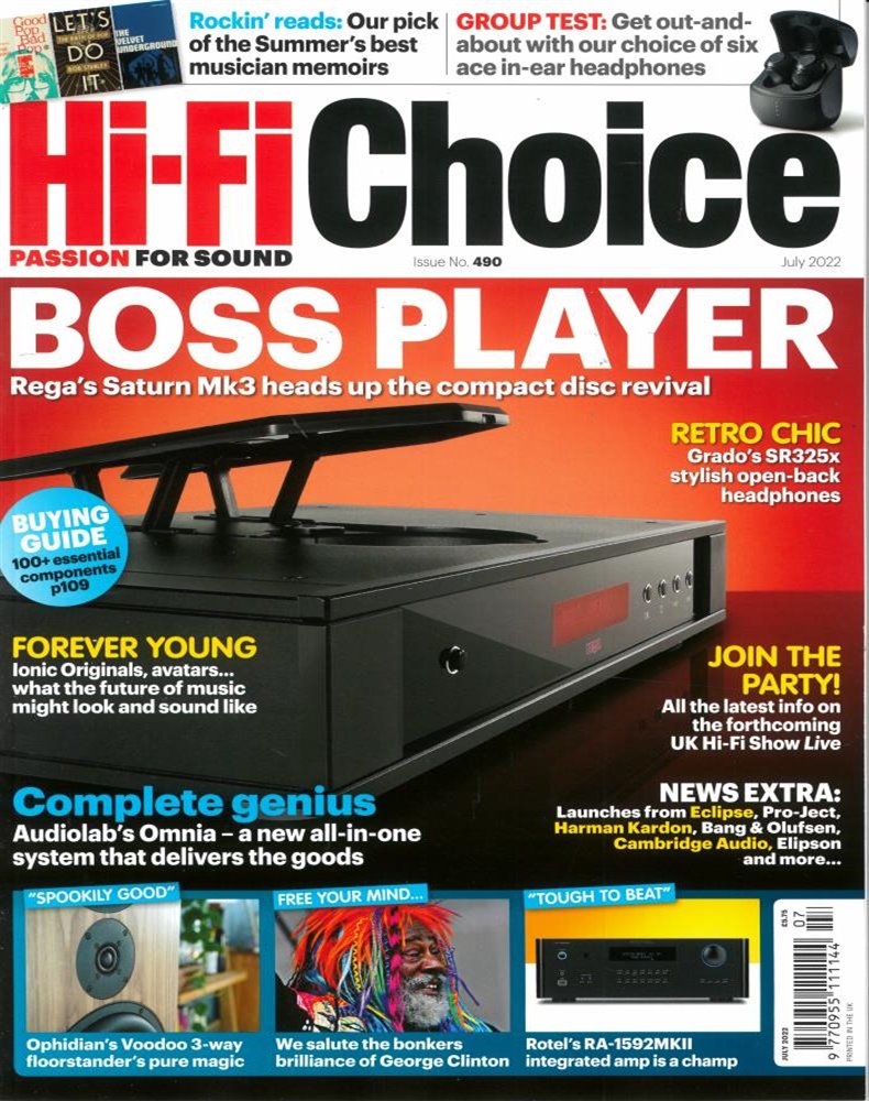 Hi-Fi Choice Magazine Issue JUL 22