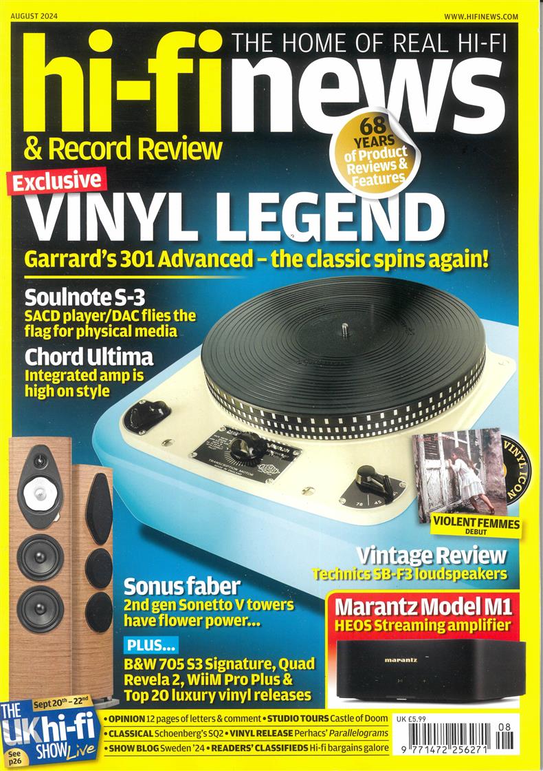 Hi-Fi News - AUG 24