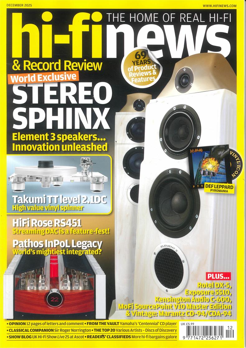 Hi-Fi News - DEC 25