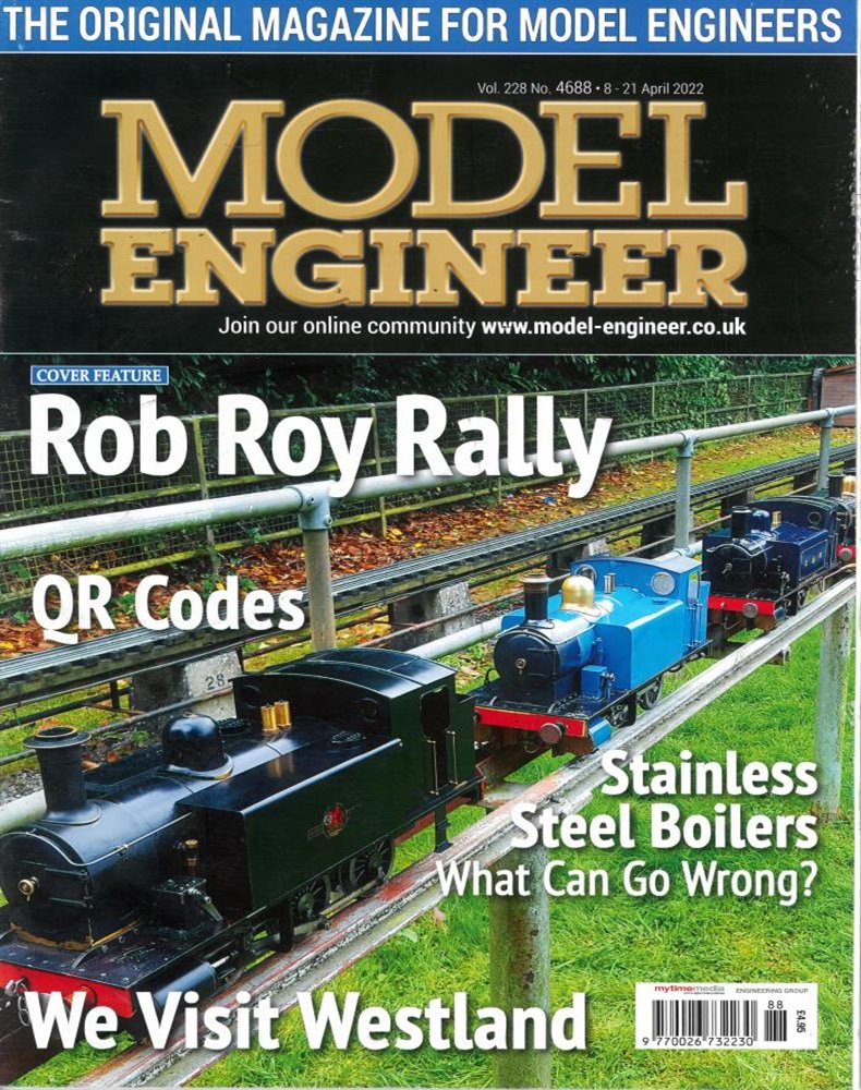 Model Engineer Magazine Issue NO 4688