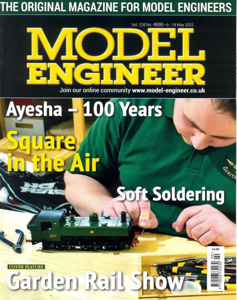 Model Engineer Magazine Issue NO 4690