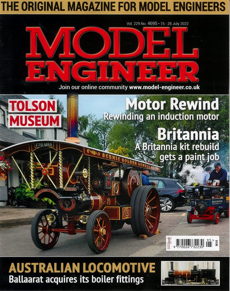Model Engineer Magazine Issue NO 4695
