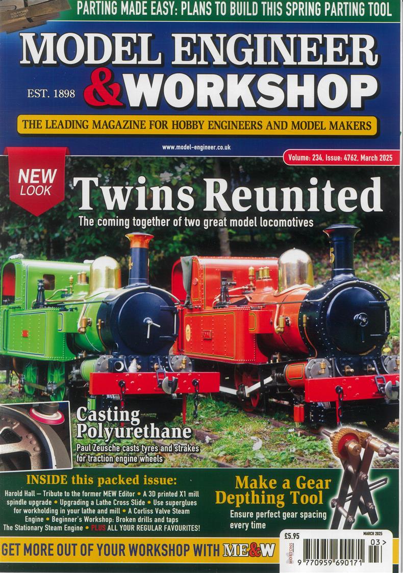 Model Engineers Workshop - MAR 25