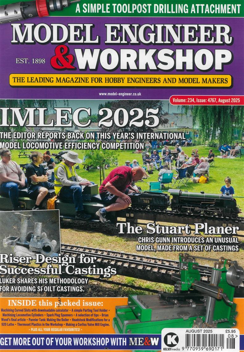 Model Engineers Workshop - AUG 25
