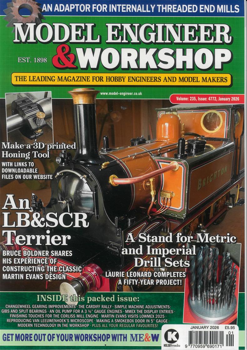 Model Engineers Workshop - JAN 26