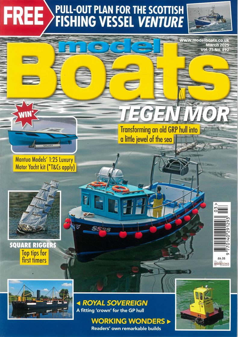 Model Boats - MAR 25
