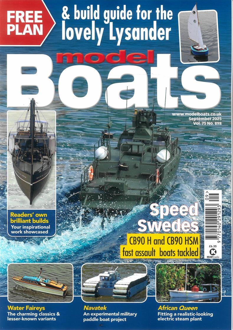 Model Boats - SEP 25