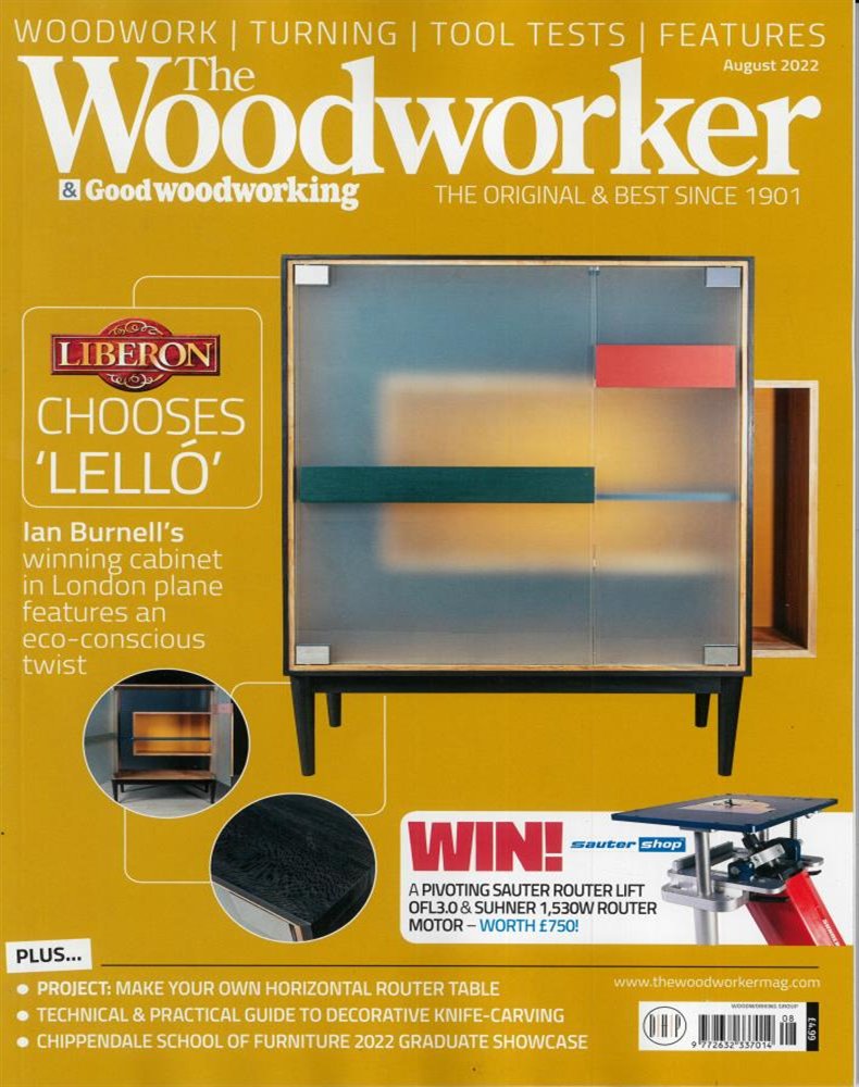 The Woodworker Magazine Issue AUG 22