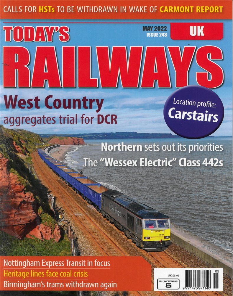 Today's Railways UK Magazine Issue MAY 22