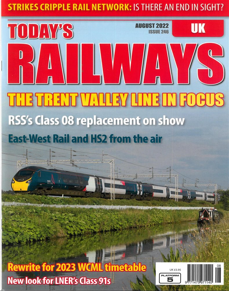 Issues Rail Enthusiast 30 TODAYS RAILWAYS MAGAZINE EUROPE+UK Train Articles 
