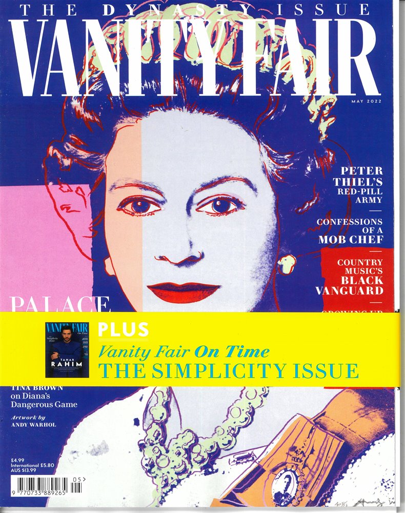 Vanity Fair Magazine Issue MAY 22