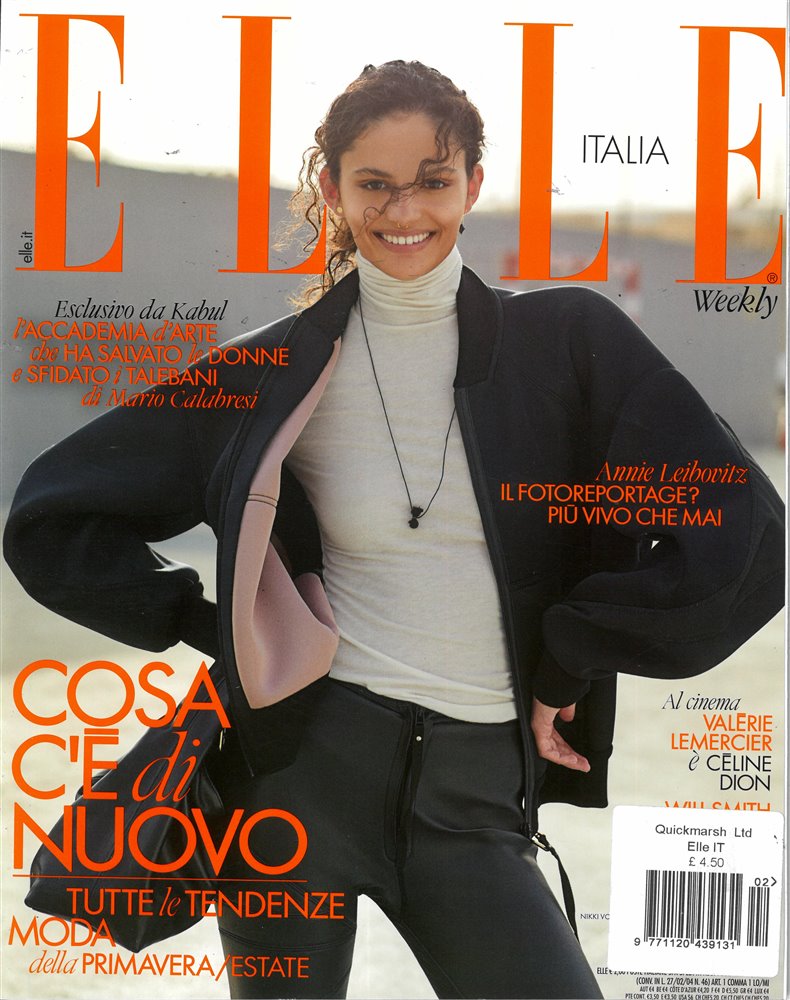 Elle Italian Magazine Issue NO 02-01