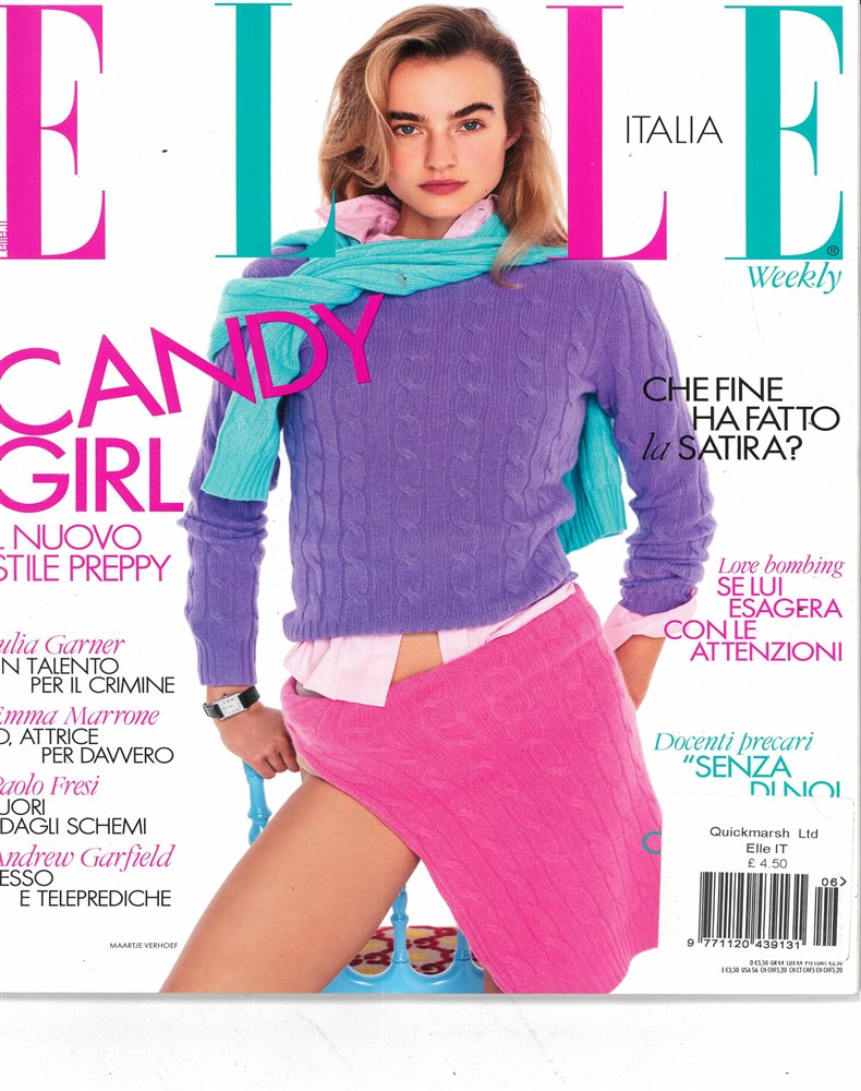 Elle Italian Magazine Issue NO 5-6