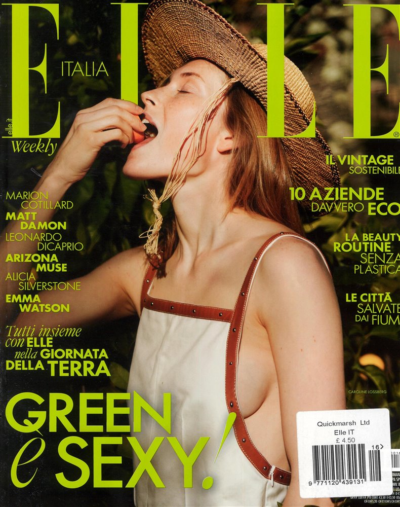 Elle Italian Magazine Issue NO 15-16