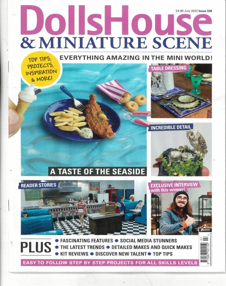 Dolls House and Miniature Scene Magazine Issue JUL 22