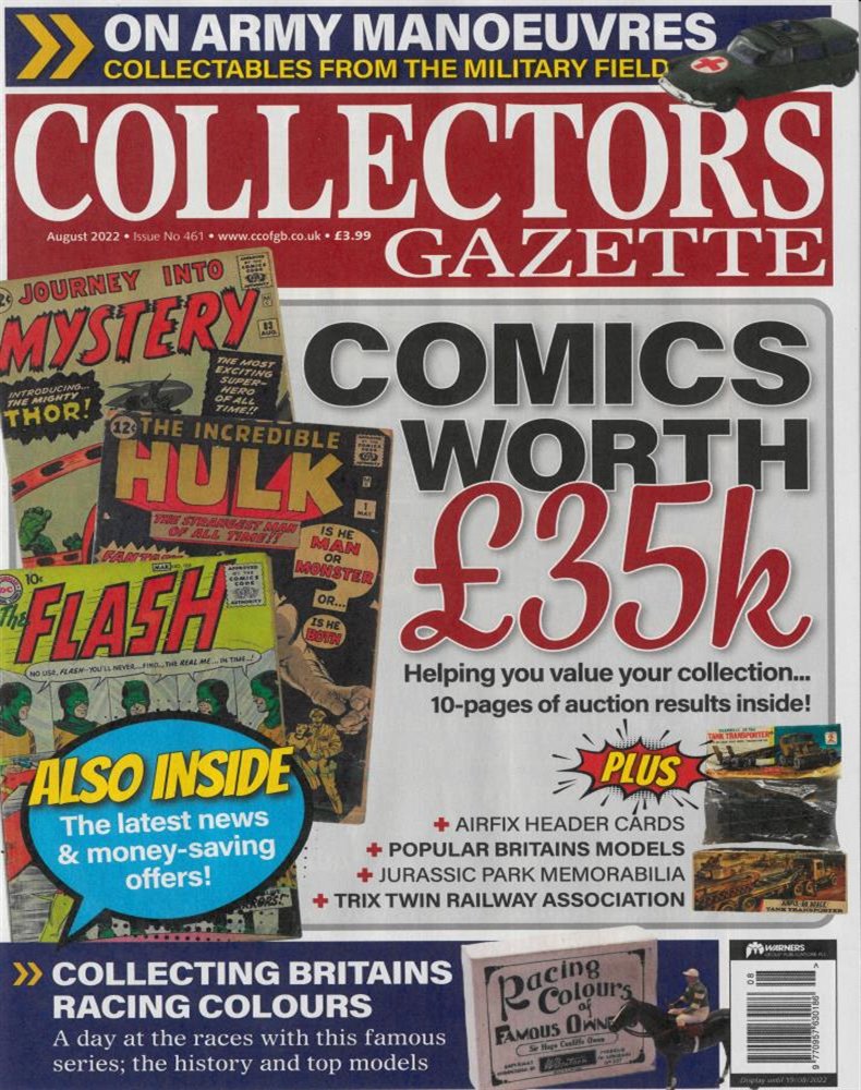 Collector's Gazette Magazine Issue AUG 22