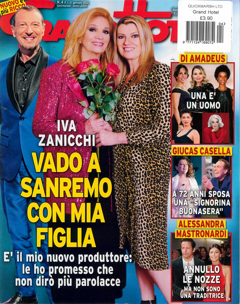 Grand Hotel Italian Magazine Issue NO 4