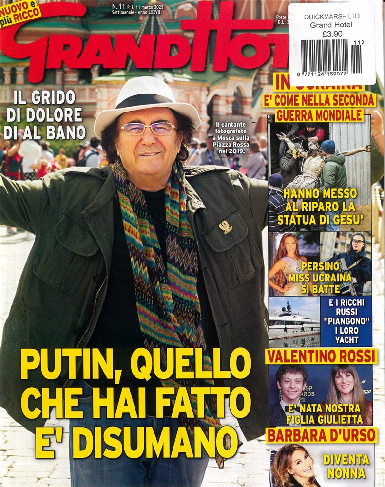 Grand Hotel Italian Magazine Issue NO 11