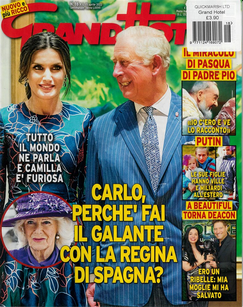 Grand Hotel Italian Magazine Issue NO 16