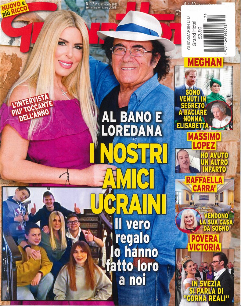 Grand Hotel Italian Magazine Issue NO 17