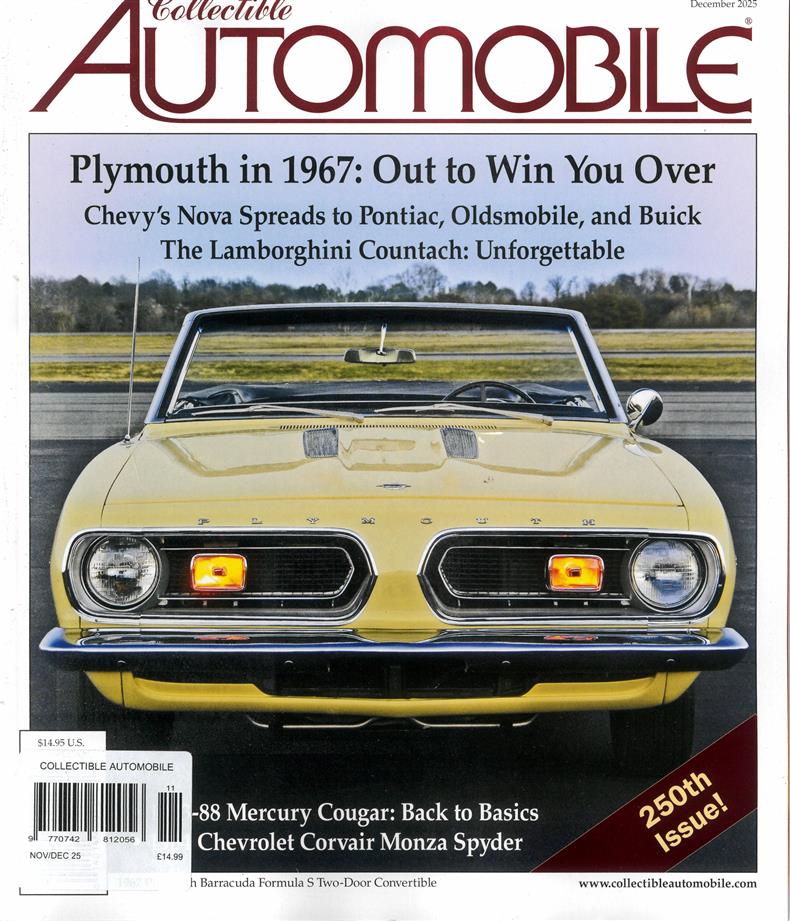 Collectible Automobile - NOV-DEC