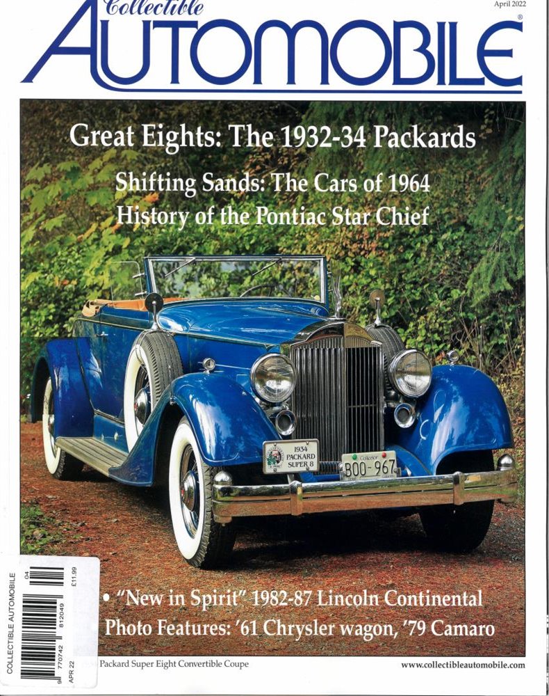 Collectible Automobile Magazine Issue APR 22