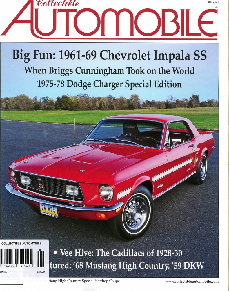 Collectible Automobile Magazine Issue JUN 22