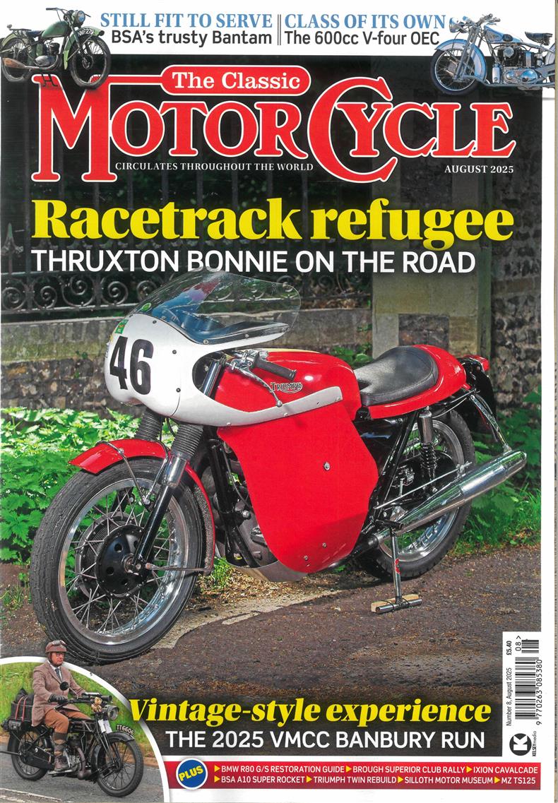 The Classic Motorcycle - AUG 25