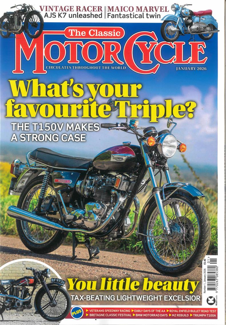 The Classic Motorcycle - JAN 26
