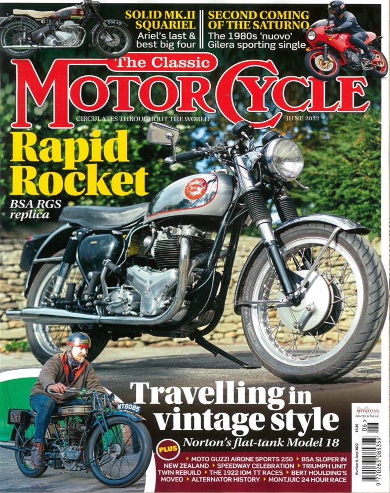 The Classic Motorcycle Magazine Issue JUN 22