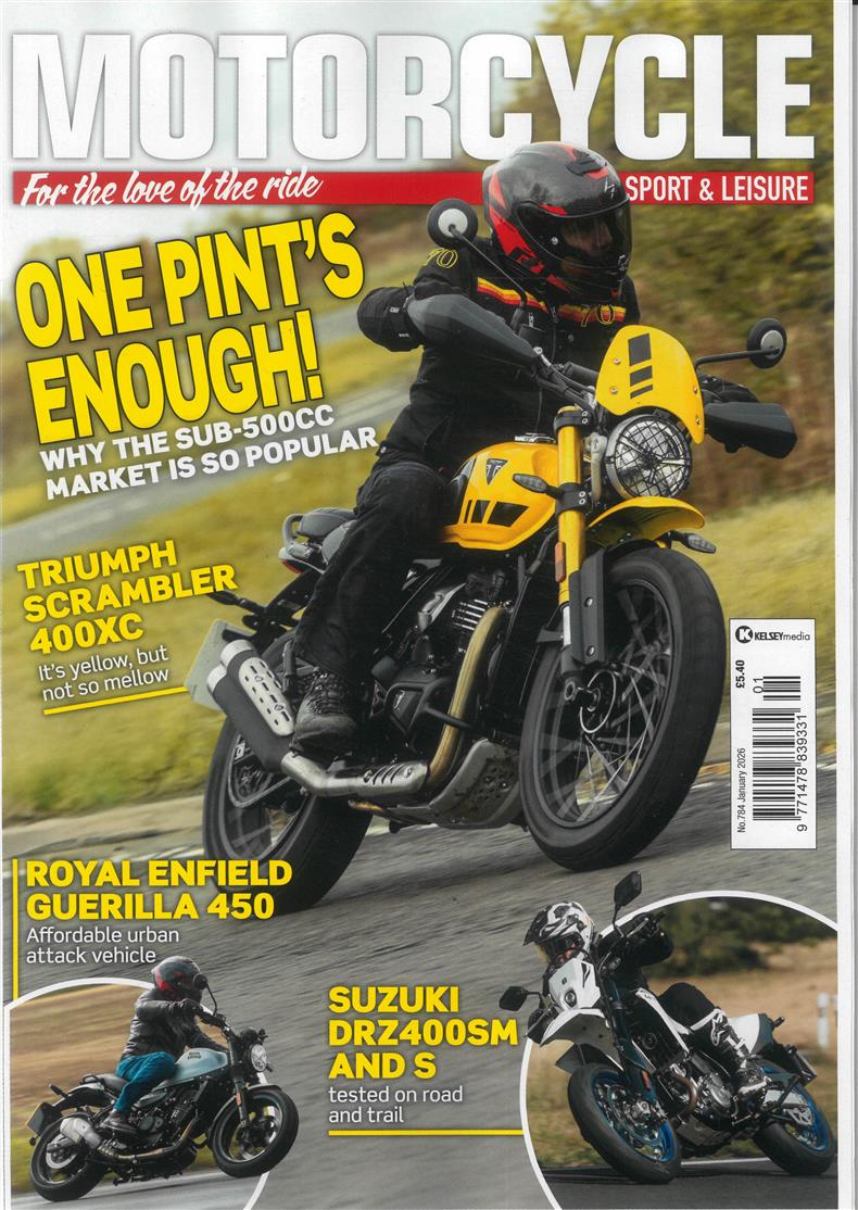 Motorcycle Sport and Leisure - JAN 26