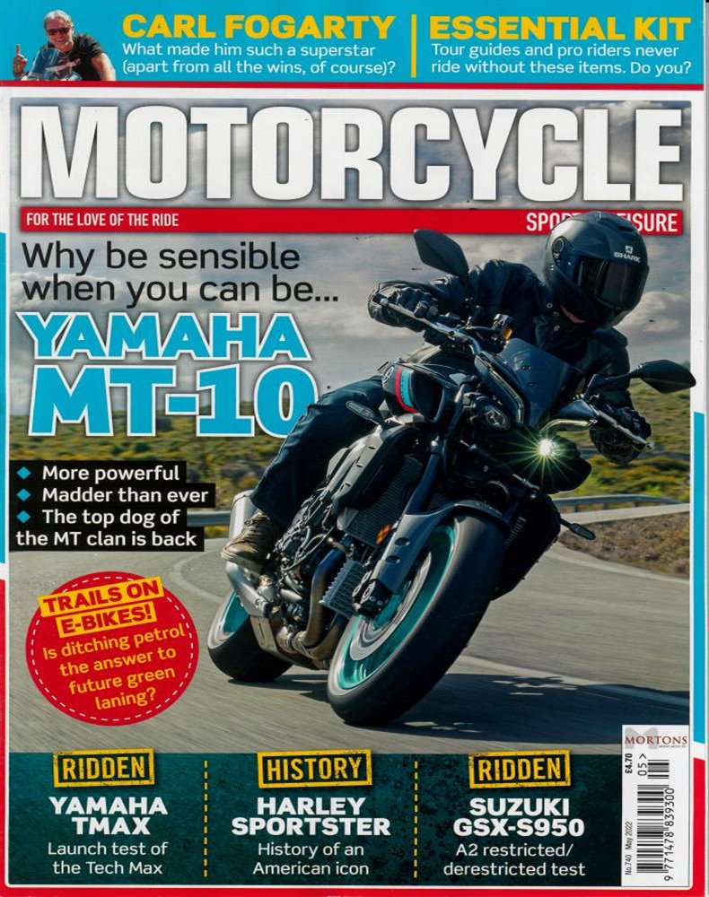 Motorcycle Sport and Leisure Magazine Issue MAY 22