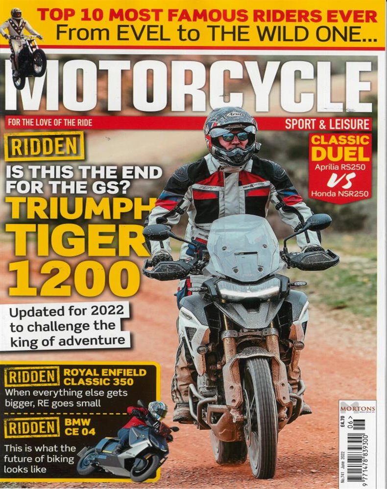 Motorcycle Sport and Leisure Magazine Issue JUN 22